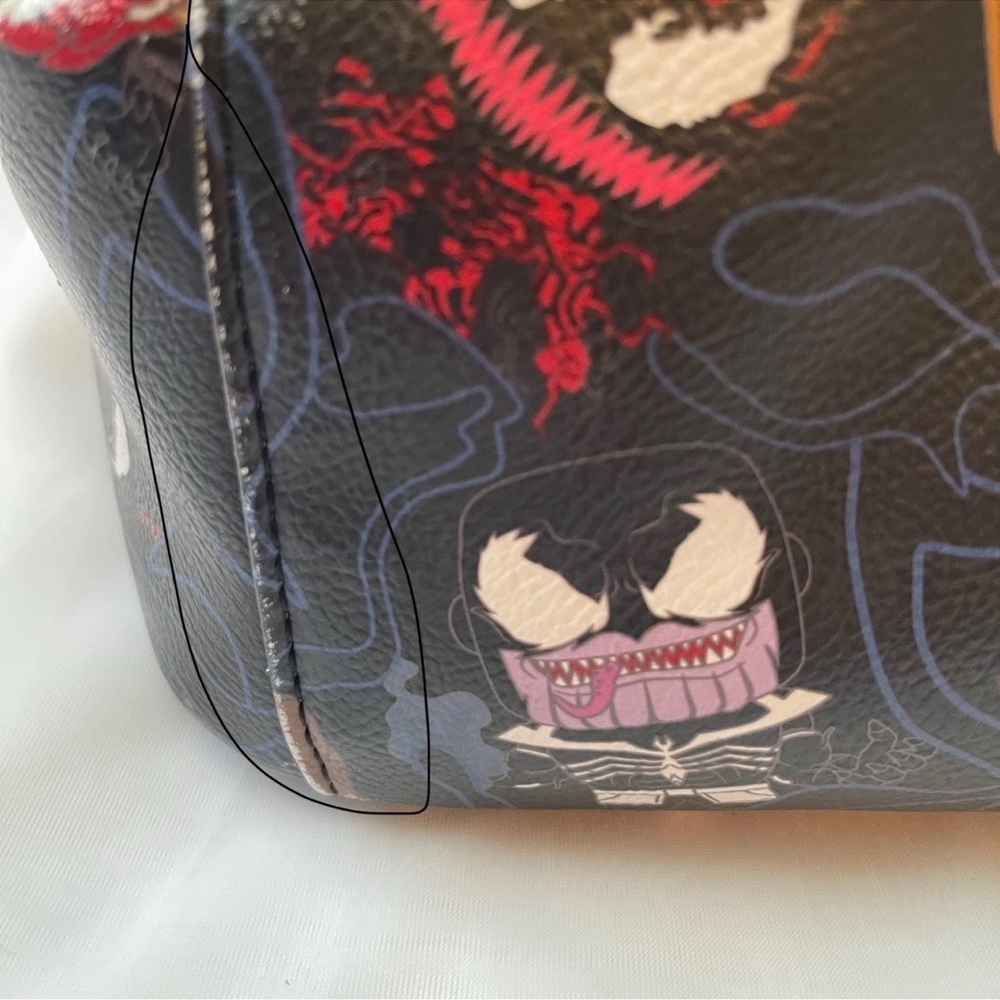 Marvel Venom Backpack Loungefly Funko Pop Captain America Iron Man Loki Thanos - Picture 8 of 9